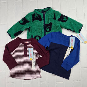 Cat & Jack Boys 3 Piece Fall and Winter Bundle Size 12M